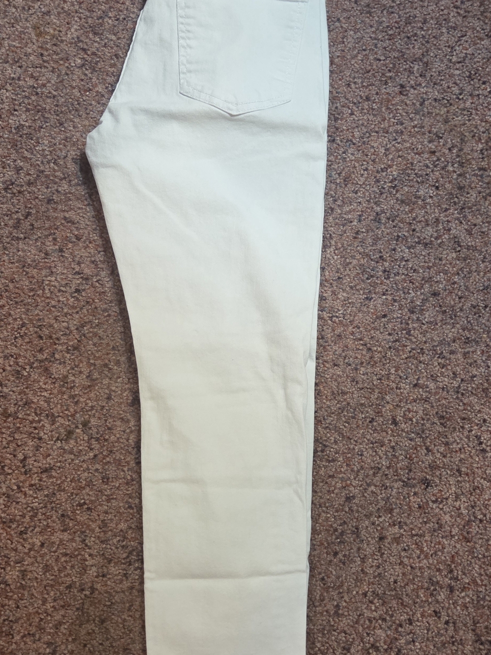 Men's White Slim Jeans